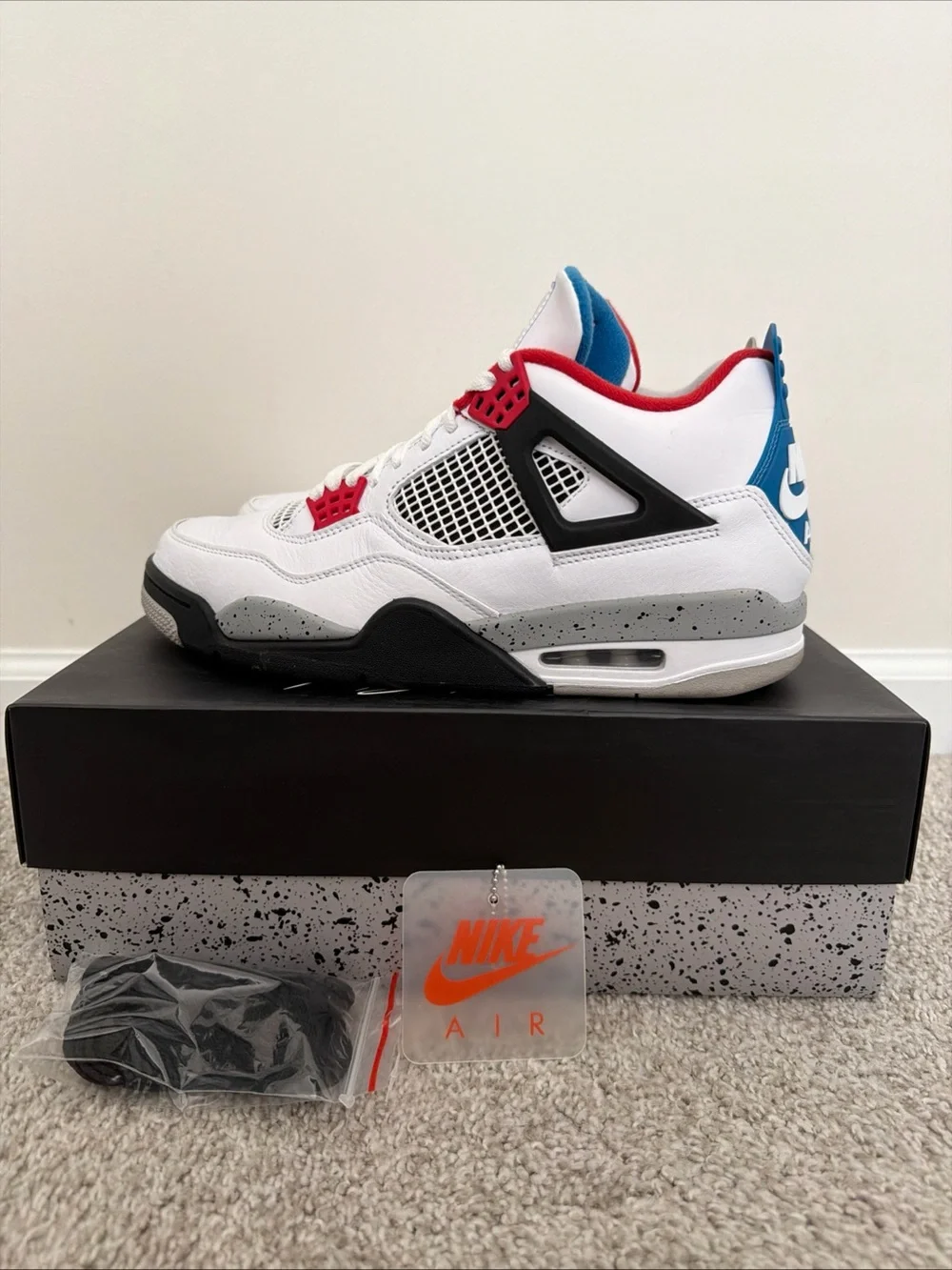 Jordan Retro 4 “What The” Size 10.5
